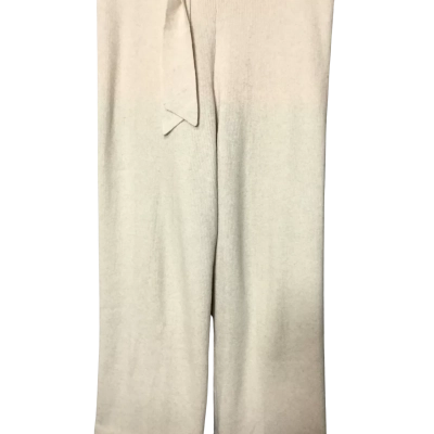 Seed Womens  Size M Straight Leg Pants Cream 