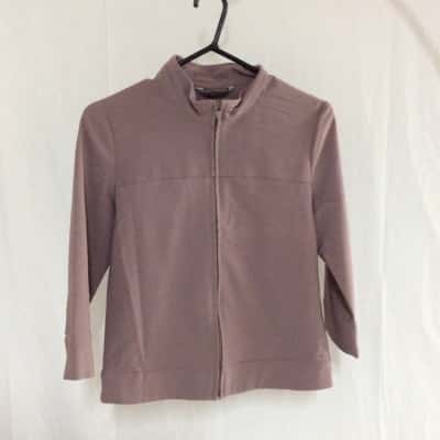 Pilgrim Womens  Size 12 Cropped Jacket Purple 