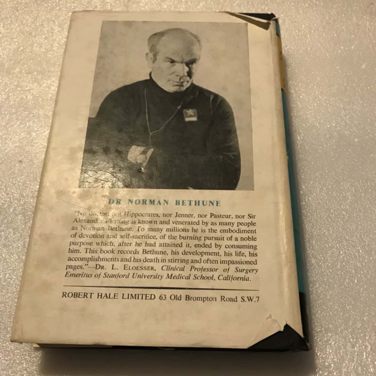 The Scalpel, the Sword The Story of Dr Norman Bethune Vintage Hard