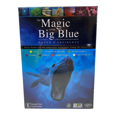 3 Disc Set The Magic Of The Big Blue : Seven Continents  DVD Sealed - New