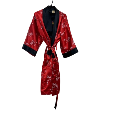 FABULOUS REVERSIBLE ORIENTAL ROBE. SIZE 14-16