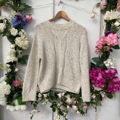 Mister Zimi Womens  Size M Jumper Cream 