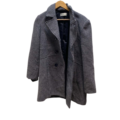 Design Studio brand Womens  Size 14 Winter Coat Grey / White 