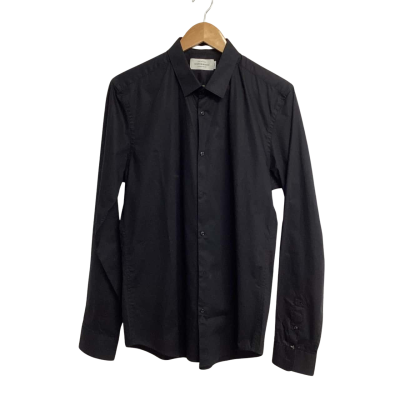 Scotch & Soda Mens  Size L Black Slim Fit Shirt Excellent Used Condition 