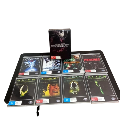ALIEN PREDATOR Total Destruction DVD Set