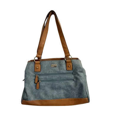 Cabrelli Womens Handbag Blue / Brown 