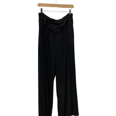 Seed Heritage Womens  Size 10 Wide Leg Pants Black  