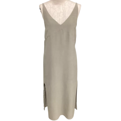 NEW - Elka Collective Womens  Size 8 Shoestring Strap Dress Military Green 
