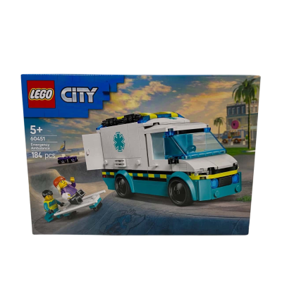 Lego City 5+ 60451 Emergency Ambulance 