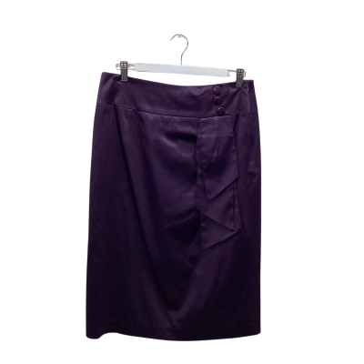 Emily’s $15 Fashion Frenzy! CONTONY Size 10 Deep purple skirt