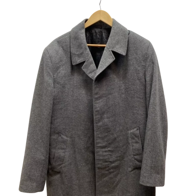 SKN Rivetta Mens  Size M Grey Coat