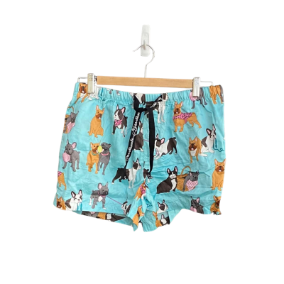 Peter Alexander Womens Size M Animal print / Black  / Blue / Brown pyjama shorts