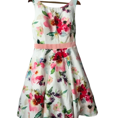 Mei Mei Womens  Size 14 Babydoll Dress Floral / Green / Pattern / Pink  / Purple / Red / White 