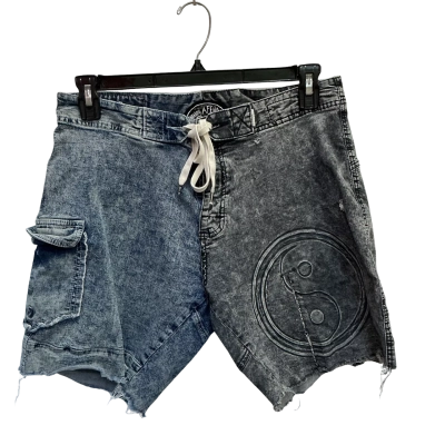 Afends Mens  Size 32 Denim Board Shorts 