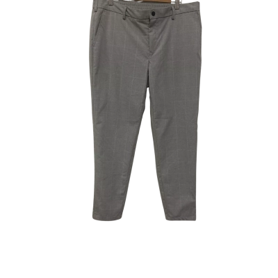 Connor Mens  Size 38 Slim fit Pants Checked / Grey / Pinstriped 