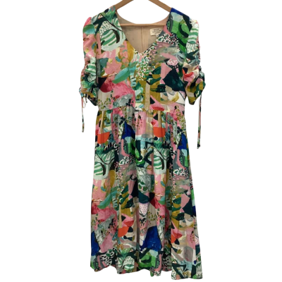 Gorman x Spencer Shakespeare  Womens  Size 10 Tallebudgera Silk Dress
