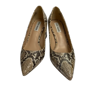 Steve Madden Womens  Size 39 Heels Animal print 