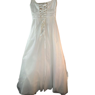 Wedding Dress White 40 cm Long 