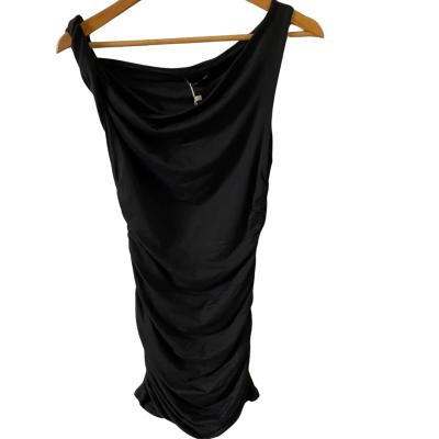 Ally Womens  Size 14 Bodycon Dress Black  