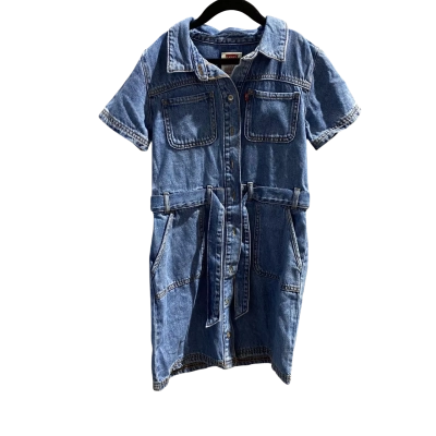 Levis Kids  Size M Shorts Jumpsuit Blue Denim RRP $89.95
