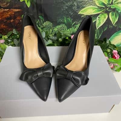 Womens S36 Dily HNC Black Heels