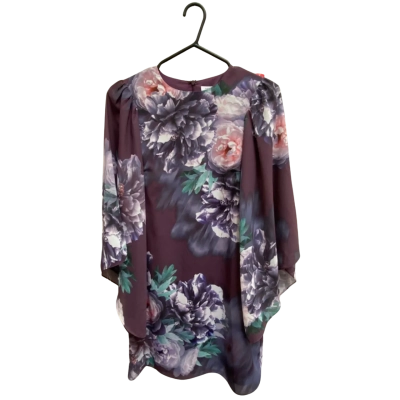 Cooper St Womens  Size 6 Mini Dress Floral / Purple 