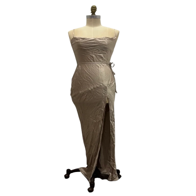 Shona Joy Womens  Size 6 Formal Dress Champagne 