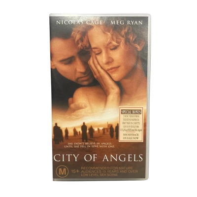City of Angels Nicholas Cage Meg Ryan VHS Video Tape 1999