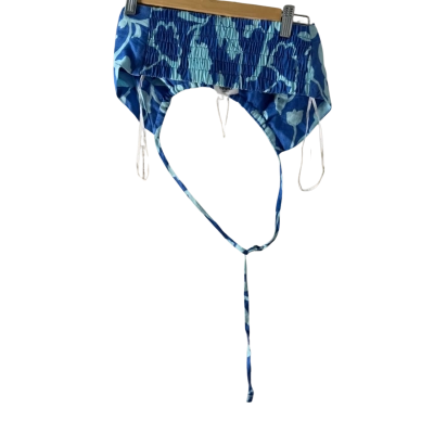 Seed Heritage Womens  Size 6 Halter Neck Top Blue 