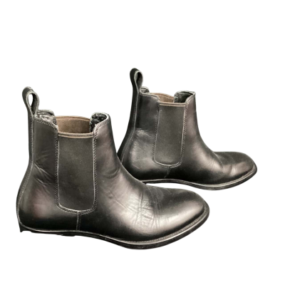 KingGee Unisex Black Ankle Boots Size 7.5