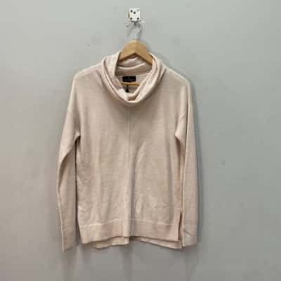 Trent Nathan Womens  Size XS Fine knit Sweater Light Pink  