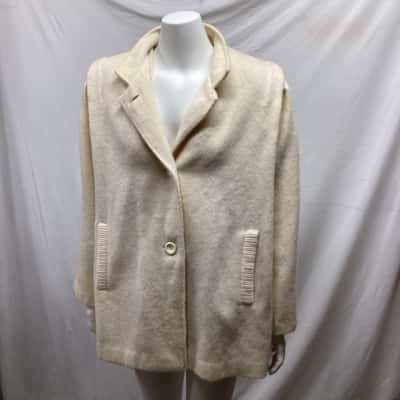  Womens  Size 14 Duffle Coat Nude 