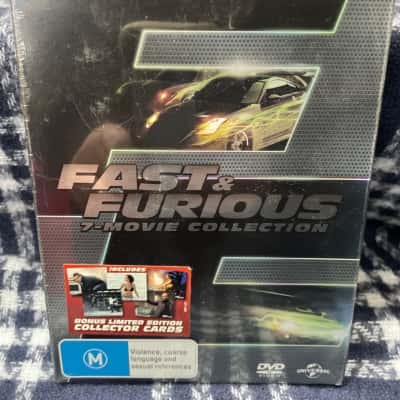 Fast & Furious 7 dvd movie set -Sealed
