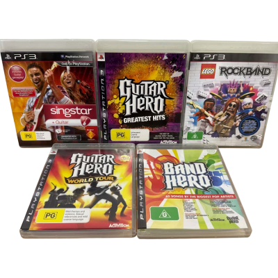 PS3 Guitar Games