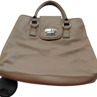 Oroton Womens Handbag Beige 