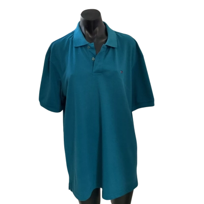 Tommy Hilfiger Mens  Size XXXXL Short Sleeve T-shirt Teal 