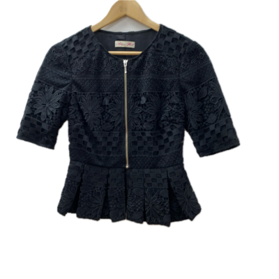Alannah Hill Womens Top  Size 8 Black  