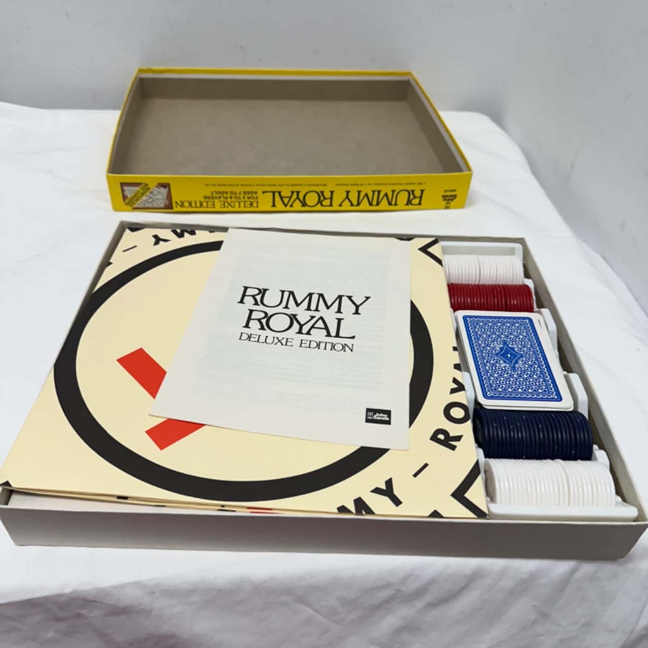 Deluxe Set Rummy - Gioco Da Tavolo In Edizione Deluxe Con Pietre In Urea