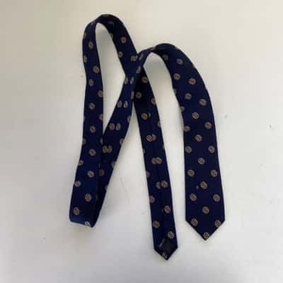 The Butler Navy Blue Floral Ties 