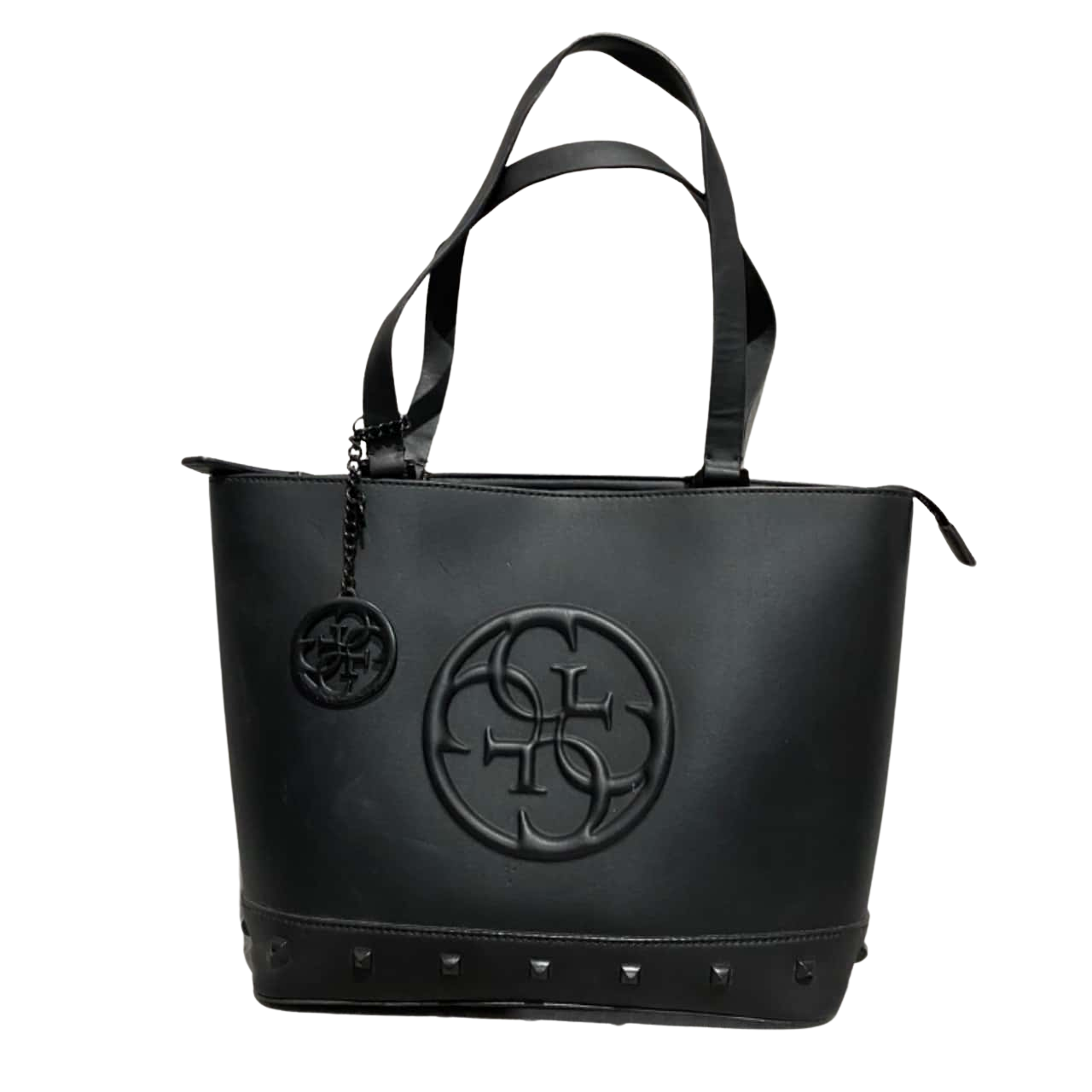 Guess Jeans Black Polyurethane Women Handbag main image 1