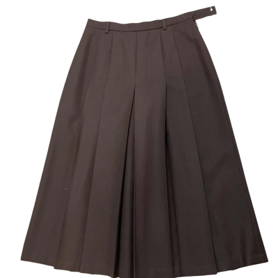 Fletcher Jones Womens  Size 10 Brown skirt Wool Mix