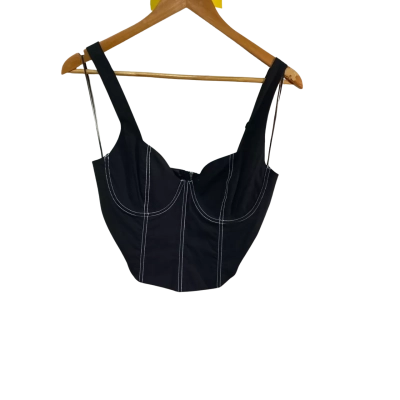 BNWT Luck & Trouble Womens  Corset Size 12 Black  RRP $80