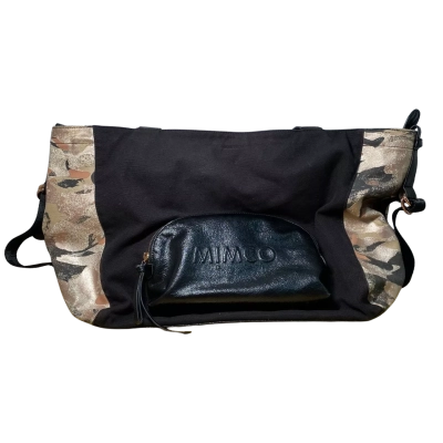 Mimco Womens camo print large tote bag