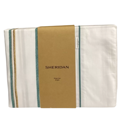 “Sheridan” Single Bed Sheet Set NEW