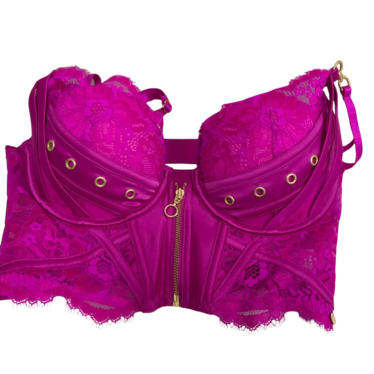 Bras N Things Womens Size 10 Purple (s)