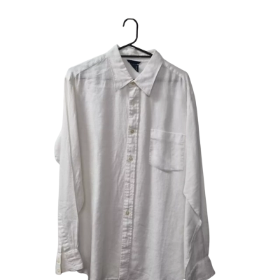 Gap Men's Size L Long Sleeve Shirt in Off White 