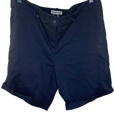 Country Road Womens  Shorts Size 16 Navy Blue 