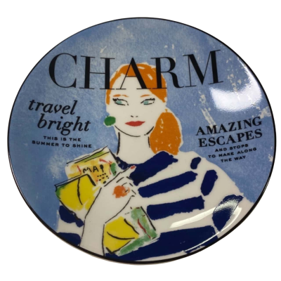 Kate Spade Blue Tidbit Plate