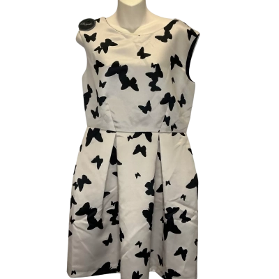 Closet London Womens  Size 14 Mini Dress Black  / Gold 