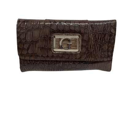 GUESS - Purse - Brown Faux Crocodile 
